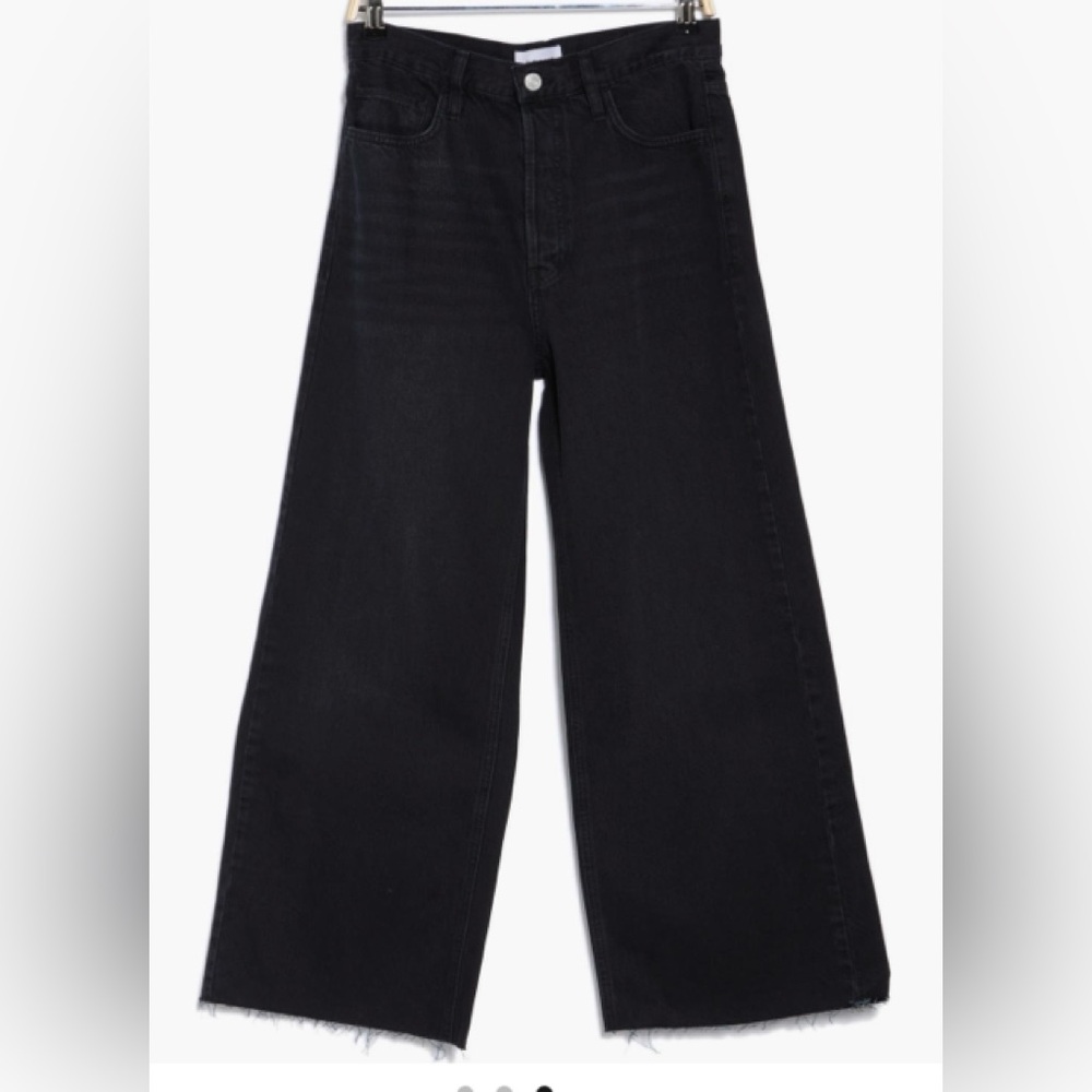 Frame Le Low Baggy Wide Leg Jeans (Inkwell) size 30